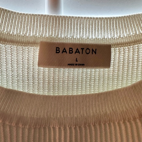Babaton Ribbed Crop Top - Picture 2 of 3